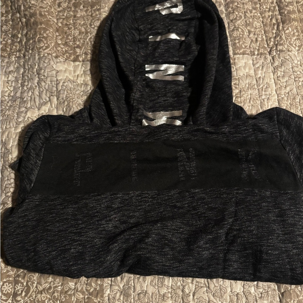 PINK Victoria's Secret Black Hoodie